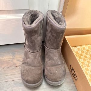 Classic Short Grey Ugg Boots
